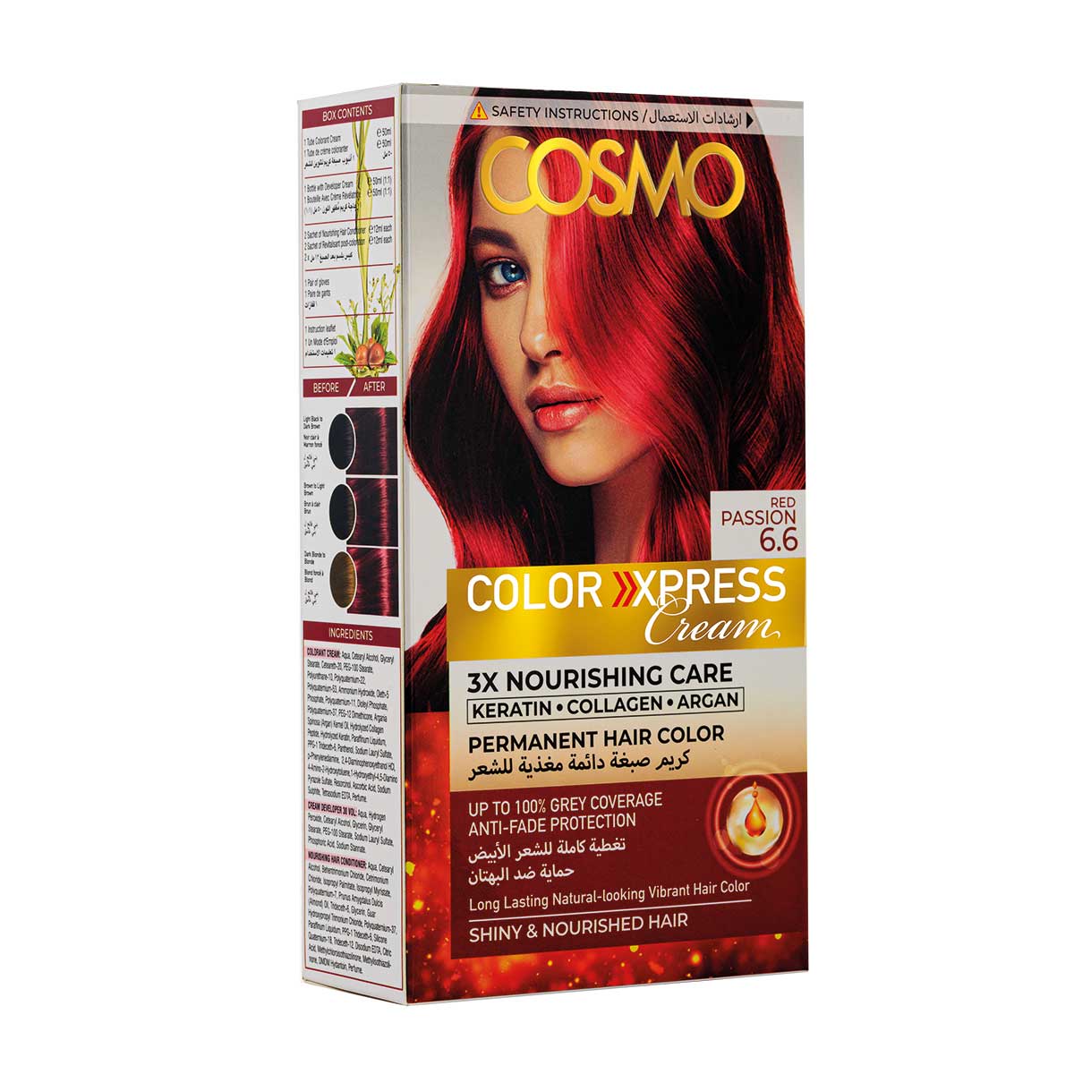Permanent Hair Color Red Passion